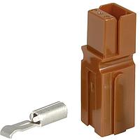 Anderson Power Products 1330G15 ຕົວເຊື່ອມ PP30 ສີນ້ຳຕານ 12-16 AWG 30A CONT 12-16 AWG