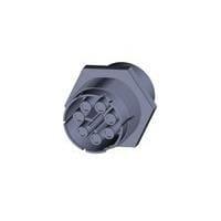 AMP Connectors - TE Connectivity 1-293687-1 ຕໍ່ຕໍ່ໄຟ NECTOR M SKT HSG PANEL MOUNT 5P CODE A