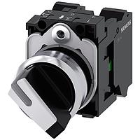 SIEMENS 3SU11502BF603MA0 ສະຫນັບສະຫນູນ Keylock Switches SEL SW, 2POS, MTND, SHORT HANDLE, WHT