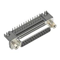 HARTING 09684537611 ຮອບຮອງ DSUB ML FEM 37P US PL3 ມີກຣິບດິດດິນ