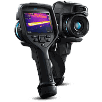 FLIR E96-DFOV-42-24-14 ກ້ອງຖ່າຍຮູບຄວາມຮ້ອນຂັ້ນສູງ (640 × 480; -20~120°C/ 0~650°C/ 300~1500°C; w/Dual FOV (24°+42°)& 14° lens)