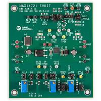 Analog Devices MAX14721EVKIT# ຊຸດຕິດຕາມກຳລັງແລະແຮງດັນໄຟຟ້າ EVKit ສໍາລັບ 60V, 2A ຕົກກຳກຳລັງພະລັງງານດ້ວຍ Cur