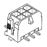 Molex 43045-0679 ພິນສະຕຣິບ MicroFit 3.0 Vert SMT Nail DR 15Au 6Ckt