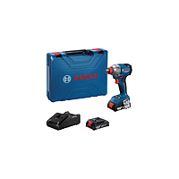 BOSCH GDX 18V-285 ປະແຈ/ປະແຈໄຟຟ້າໄຮ້ສາຍ (0–2,000 / 0–2,800 rpm, 2 batteries)