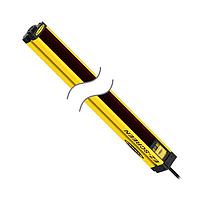 Banner Engineering SLSCE30-1500Q8 Emitters EZ-SCREEN Cascade Emitter; ຄວາມລະອຽດ: 30 mm; ຂະໜາດ: 18 m (60 ft); ພື້ນທີ່ທີ່ກຳນົດ: 1500 mm (59.1 in); ຄວາມຍາວຂອງຕູ້: 1569 mm (61.8 in); ການເຊື່ອມຕໍ່: 8-pin M12 Connector; ບໍ່ມີການທົດສອບ Input