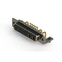 EDAC 630-13W3640-1NB ຕູ້ຕິດຕໍ່ D-Sub ປະສົມມຸມຂວາ ຕູ້ຕິດຕໍ່ພະລັງງານ Combo D-Sub