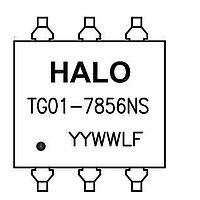 HALO Electronics TG01-7856NSLF ອຸປະກອນປ່ຽນສັນຍາລະສັບ ແລະ ສັນຍາລະສັບ 0.3uH 12V 1:1 DCR=0.6Ohms