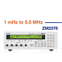 NF ZM2376 ເຄື່ອງວັດແທກ LCR Desktop (1 mHz to 5.5 MHz)
