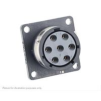 Eaton Souriau-Sunbank UTGX014E7S ຮອບຮອງຮູບສີ່ແຂນຮອບຮອງ, ບໍ່ມີຫົວຄົງຫົວ, ມີ 7 ຕໍ່ຕົວຍິງບວກການບວກບໍ່, IP68/69K ໃນສະພາບບໍ່ໄດ້ເຊື່ອມຕໍ່