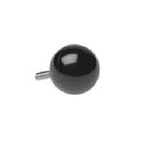 Davies Molding 0030-S ປຸ່ມຄວບຄຸມ & ປຸ່ມກົງວົງ Thermoset Ball Knobs