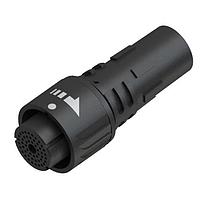 Amphenol Alden 340112 ຕົວເຊື່ອມຕໍ່ພາສຕິກ ຮູບພາບອັດຕະໂນມັດ 14 ໂພນ ຕົວເຊື່ອມພະລັງງານຂະໜາດນ້ອຍ ສໍາລັບການຫຸ້ມພາຍໃນ