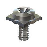 Keystone Electronics 9920 ສະກຣູ SEMS ປະສົມ 6-32 X 1/4"