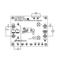 Analog Devices DC1640A-A ບົດທົດສອບຕົວຄວບຄຸມແຮງແຟງ - ຕົວຄວບຄຸມປ່ຽນແປງ LTC3833EUDC ມີກັບການວັດກຳລັງກະຕຸ້ນ DCR