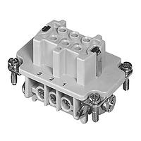 Amphenol Tuchel C146-10B006-810-1 ອິນເຊີດຊອກເກດອິນເຊີດ 6 ທາງ Heavy Mate