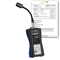 PCE BTM 2000-ICA ເຄື່ອງວັດແທກຄວາມເຄັ່ງຕຶງສາຍແອວ (10 ... 900 Hz, incl. ISO Calibration Certificate)