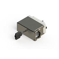 EDAC 516-090-000-451 ກອງຫຼັງ 90P RCPT ປົງເຫຼັກ CVR ທາງເຂົ້າດ້ານ