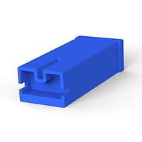 AMP Connectors - TE Connectivity 1318954-6 ກອງຢູ່ Tab 250 HSG. PL EX REC. ສີຟ້າ