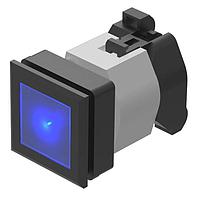 EAO 704.229.600 ປຸ່ມກົດຊົ່ວຄາວ, ສະແກວເວີ SWTCH ELMT 2.2VDC SNGL CHIP LED-ເຫຼືອງ