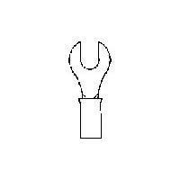 AMP Connectors - TE Connectivity 322386 ວົງແຫຼມ RING 6 AWG 3/8" N-I SN