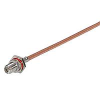HUBER+SUHNER 24_SMA-50-2-46/133_NH ຕົວເຊື່ອມ SMA ຕົວຈັບສາຍສົດຕົວຍິນ (f)