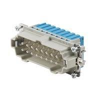 Weidmuller 2535090000 ຕໍ່ຕໍ່ພະລັງງານຫນັກ HDC HE 16 N MQT BL