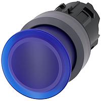 SIEMENS 3SU10311AD500AA0 ປຸ່ມກົງເຫຼືອງ ILLUM. ປຸ່ມກົງເຫຼືອງ PUSHBUTTON. 30MM. ສີຟ້າ