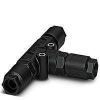 PHOENIX CONTACT 1414708 ຕູ່ມຕ່າງມາດຕະຖານວົງກົມ QPD T 3PE1 5 3X4-9 BK