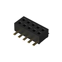 GCT (Global Connector Technology) BD050-08-A-0-0500-L-D ປຸ່ມຊ່ອງ 8w,1.27mm  Socket,DIL, SMT,L/Prof,D/Ent,No Peg,GF,Tube