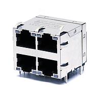 Pulse Electronics JC0-0351NL Magnetic Jack 1000Base-T NonPoE 2x2Port RJ45 THT