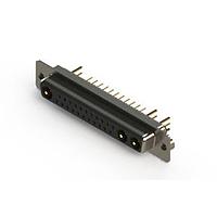 EDAC 628-25W3224-7T2 ຕົວເຊື່ອມຕໍ່ Mixed Contact D-Sub Connectors Vertical Combo Dsub