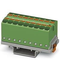 PHOENIX CONTACT 3273578 ບລັອກການຈັດຈໍາໜ່າຍ Push-In PTFIX 18X4-NS35 GN