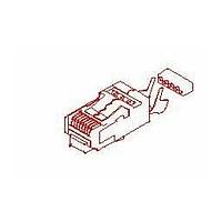 Molex 44915-0001 ຕົວເຊື່ອມ 8/8 CAT6 ຕົວລ້າງຍາວ