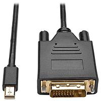 Tripp Lite P586-006-DVI-V2 ເຄວັບອາແດບເຕີ MiniDisplayPort 1.2 DVI Act Adptr Cbl 6'
