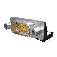 Amphenol Commercial Products DE09P565CTXLF ປລັກ DSUB R/A STB 9P PLUG