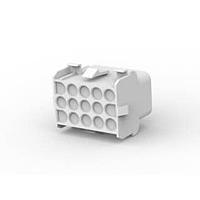 AMP Connectors - TE Connectivity 1-480711-0 ຮູສິງກັບຮອບ Receptacle CAP HOUSE 15 POS