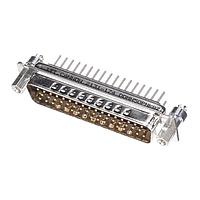 ITT Cannon DDMN50PNK87 ຕູ້ຕໍ່ມາດຕະຖານ D-Sub DSUB 50M PCB STR N GF TIN