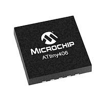Microchip Technology ATTINY406-MN ມາຄຣອຄຄອນໂຕເລີ 20MHz, 4KB, VQFN20, Ind 105C, ຖານພາກ