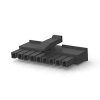 AMP Connectors - TE Connectivity 1445022-9 ກອງປະກອບ Receptacle Housings RECPT SINGLE ROW 9P