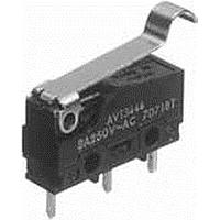 Panasonic Industrial Devices AV38429 ສະວິດຊ໌ Snap Action SWITCH FS ROLLER LVR SILV.110"QC