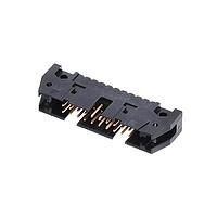 AMP Connectors - TE Connectivity 102153-4 ພິນສະຕຣິບ 20P 4WALL HEADER