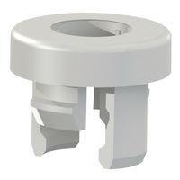 Essentra Components LEDHPM-1 ຕູ້ຍືດ LED LED Holder, ທຳມະຊາດ, T-1-3/4 LED