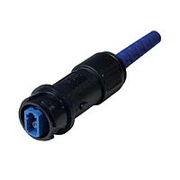 Bulgin PXF4051 ຕູ້ຕໍ່ເສັ້ນໃນເສັ້ນໄຟເບີ Simplex LC Fiber Connectors No Cable Flex Inline fiber connector