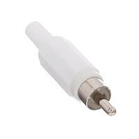 Kobiconn 174-0153-E ຕົວເຊື່ອມ RCA Phono WH HANDLE W/STR RL