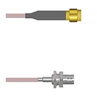 Amphenol Custom Cable Q-680040005144i ສາຍສະບັບ RF SMA-SP/BNC-SJB G316 144I