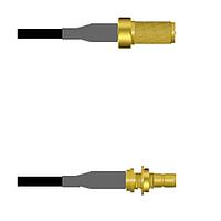 Amphenol Custom Cable Q-7103M0003018i ສາຍສັນຍານ RF SMA-SJ/SMB-SJB G174 18I