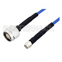 Pasternack PE3C2006-100CM N Male to SMA Male LSZH Jacketed Low PIM Cable 100 cm Length using SR402FLJ (50 Ohm)