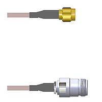 Amphenol Custom Cable Q-3C01V000R010i ສາຍສະບັບ RF SMA-SP/N-SJ G316D 10I