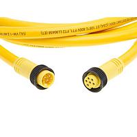 Molex 1300101327 ເສັ້ນສາຍອ່ານສະເຫຼີມ / ເສັ້ນສາຍກະທົບ MALE-FEMALE 12' 16/6 PVC