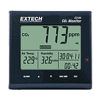 Extech CO100 Desktop Indoor Air Quality CO2 Monitor