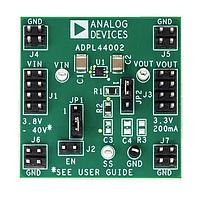 Analog Devices EVAL-ADPL44002UJ-AZ ບອດປະເມີນຕົວຄວບຄຸມແຮງແສງເຊື່ອມຕໍ່ສະຕູດີ ADPL44002 ໃນ TSOT